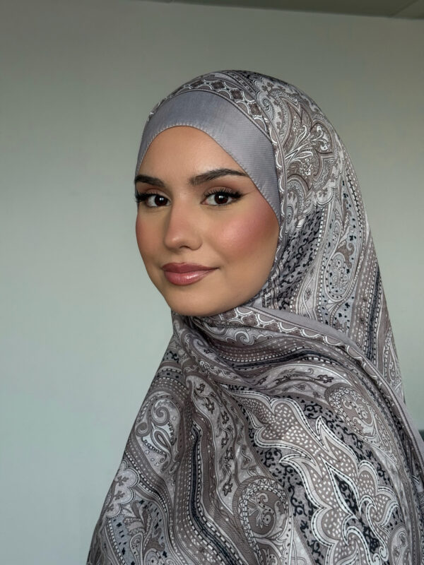 Bohéme Hijab - Grey